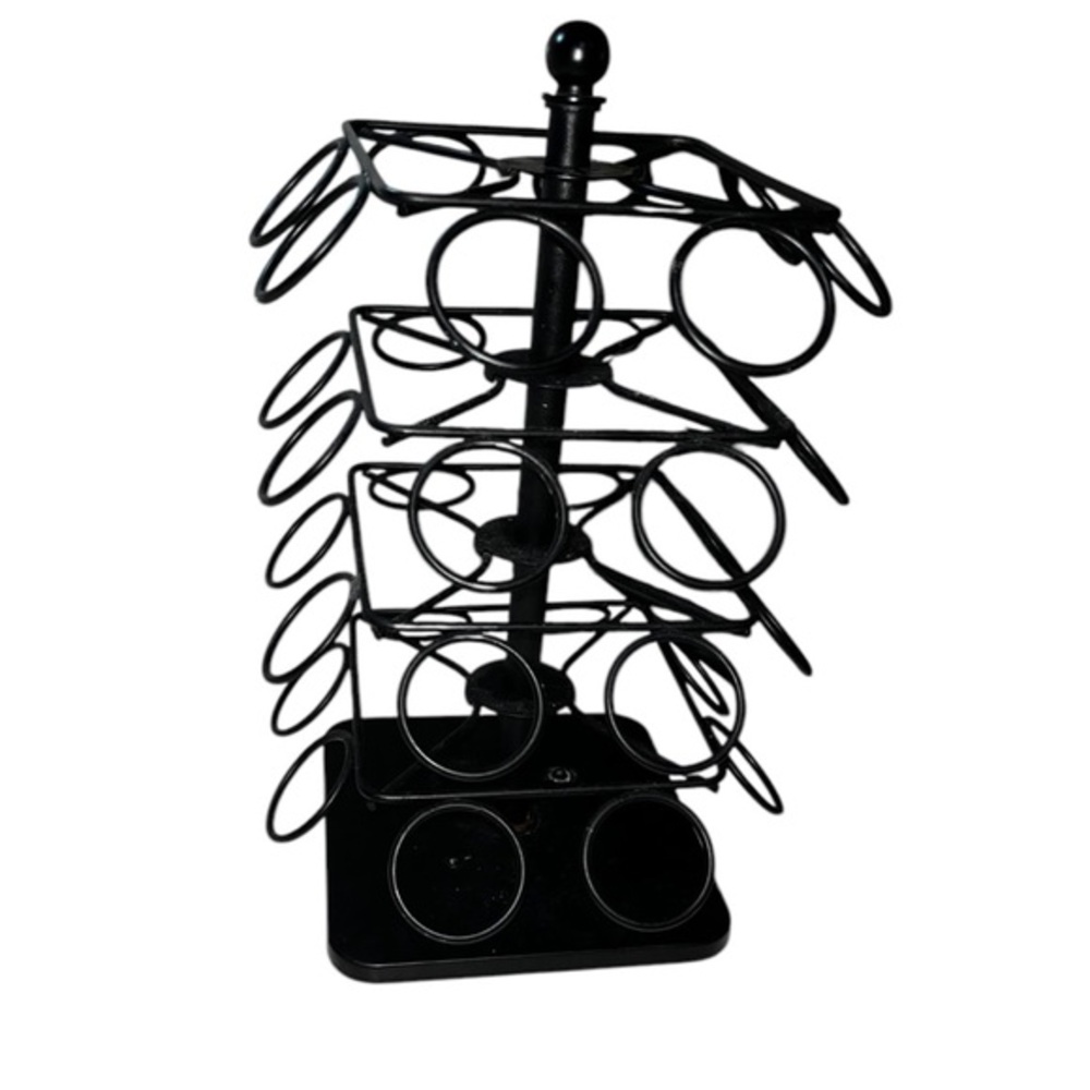 Black Rotating Coffee Pod Holder